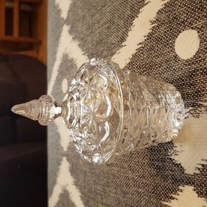 Shamrock sugar bowl with lid